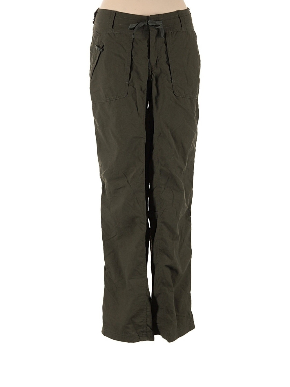 The North Face Olive Drawstring Cargo Pants for Women